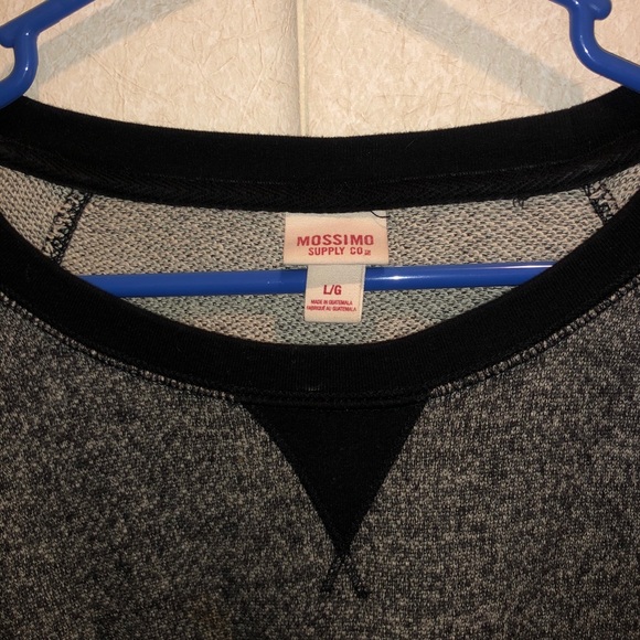Mossimo Supply Co. Sweater L Gray - Picture 2 of 2